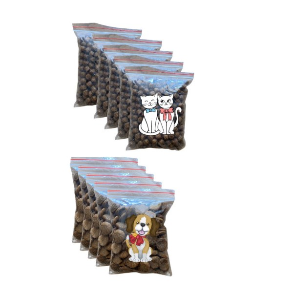 Sokak Hayvanları Için Mama Kedi Ve Köpek 5*100gr + 5*100gr&hellip;