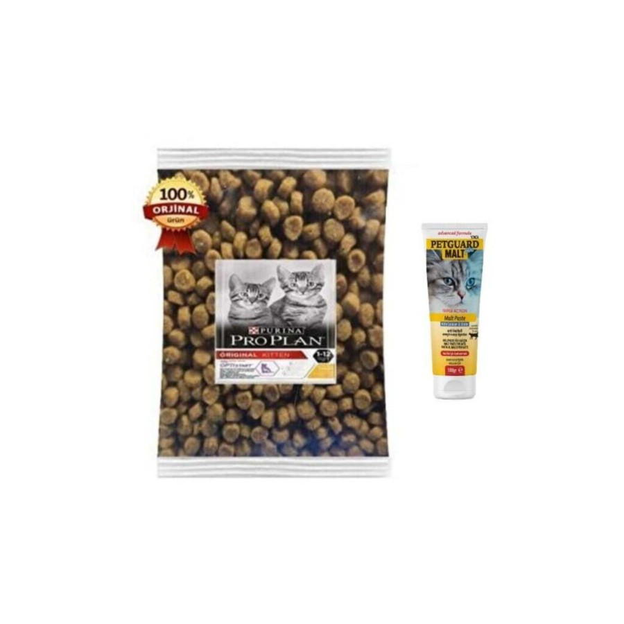 Proplan Proplan Kitten Tavuklu Yavru Kedi Maması 1000 Gr +tüy Yumağı Atıcı Malt Hediyeli