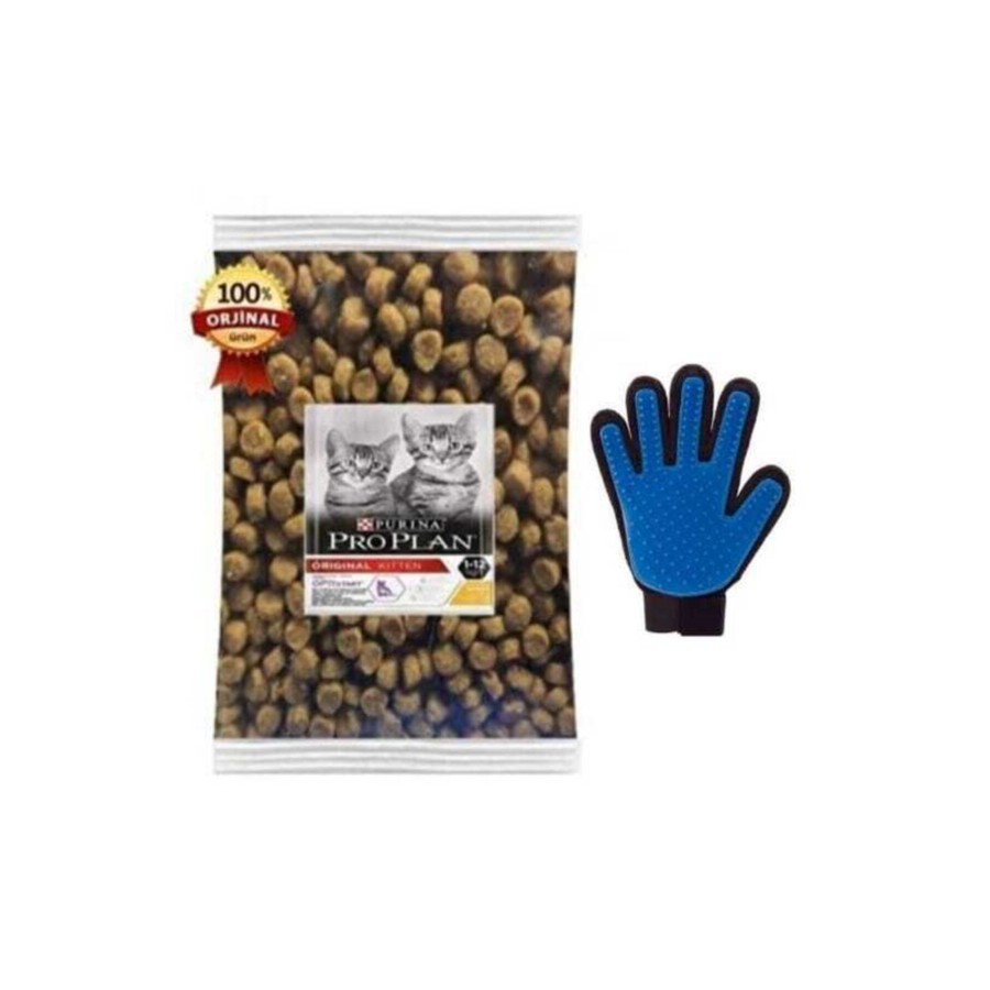 Proplan Proplan Kitten Tavuklu Yavru Kedi Maması 1000 Gr +tüy Toplama Eldiveni Hediyeli