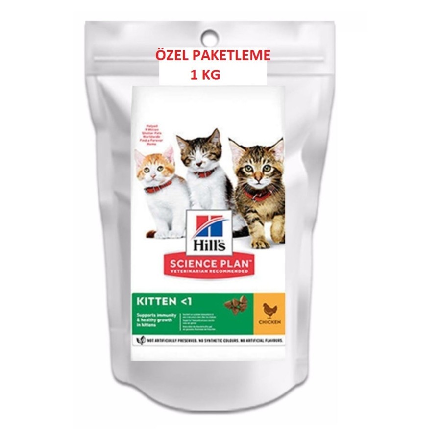 Hills Kitten Tavuklu Yavru Kedi Maması Özel Paket 1 kg