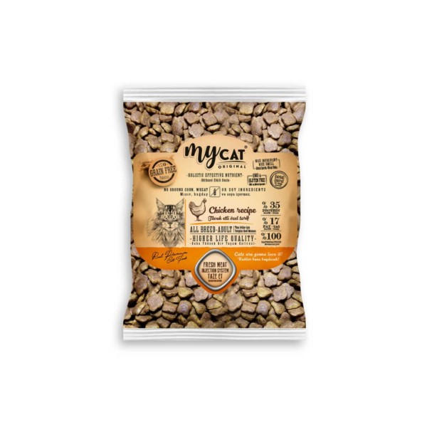 Mycat Tavuk Etli 1 kg Tüm Irklar Için Kedi Maması&hellip;
