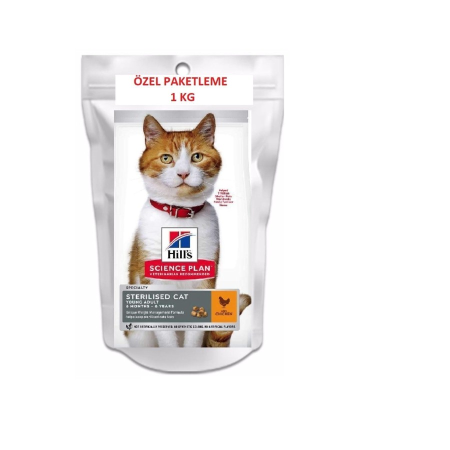Hills Tavuklu KISIR Kedi Maması 1 kg Özel paketleme