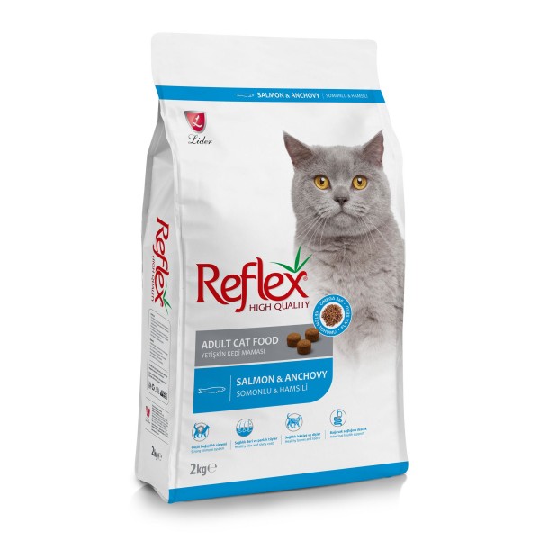 Refleks Somonlu & Hamsili Yetişkin Kedi Maması 2 Kg&hellip;