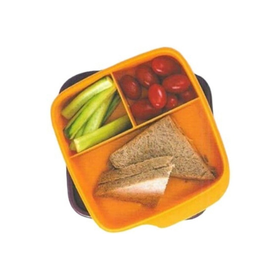 Sarı Bölmeli Beslenme Kabı