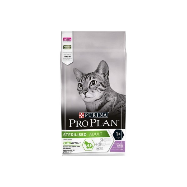 Proplan Sterilised Hindili Kısır Kedi Maması 1 Kg Özel Paket&hellip;