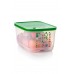 Sera Serisi Yüksek Gövdeli Meyve ve Sebze Saklama Kabı Yeşil 4.4 lt