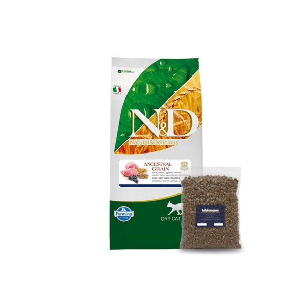 Düşük Tahıllı Kuzu Etli Yaban Mersinli Yetişkin Kedi Maması 1 Kg Va&hellip;