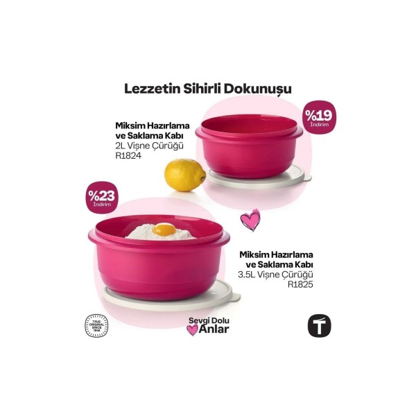 Miksim Set. 3.5 Litre ve 2 Litre.&hellip;