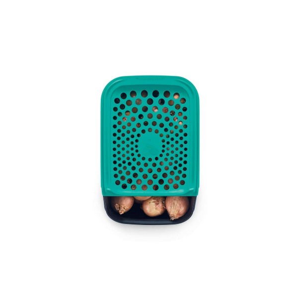 Siyah Soğan ve Sarımsak Saklama Kabı 3 Litre Hava Sirkülasyonlu Ka&hellip;