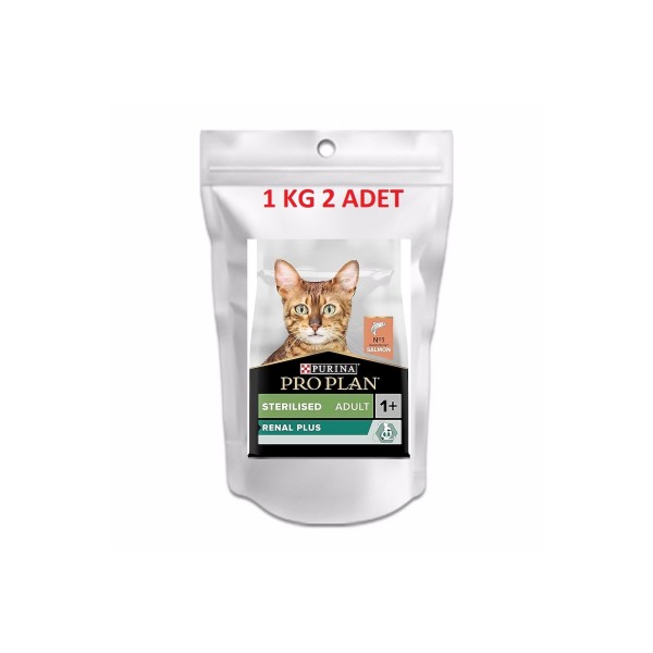 Pro plan Somonlu Kısır Kedi Maması Özel Paketleme 1 kg x 2 adet&hellip;