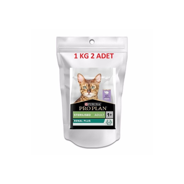 Pr0 plannHindili Kısır Kedi Maması Özel Paketleme 1 kg x 2 - Toplam 2 &hellip;