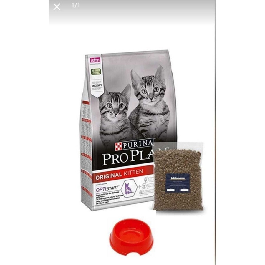 Proplan Kitten Tavuklu Yavru Kedi Maması- 1 Kg - Mama Kabı